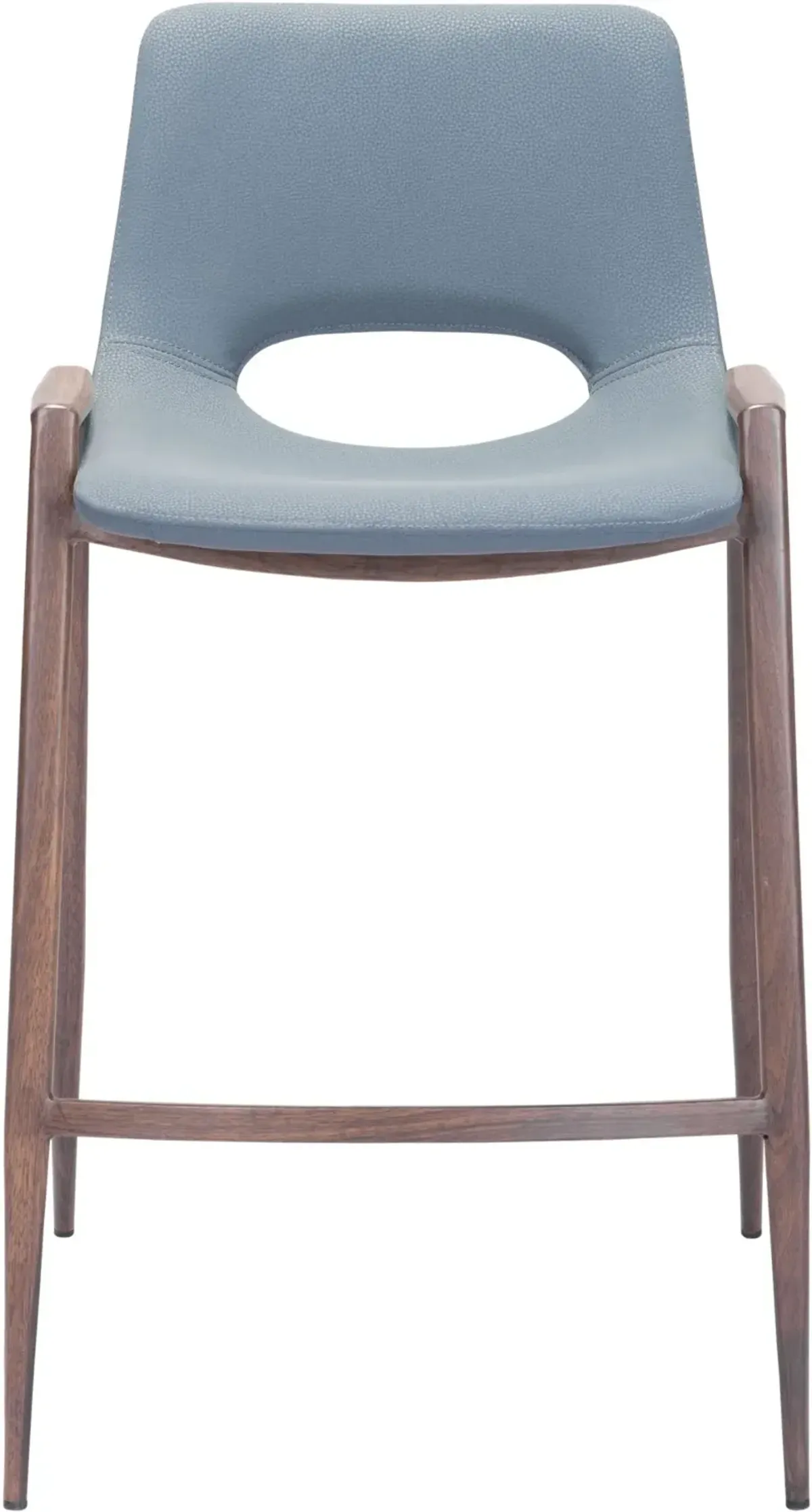 Desi Gray Counter Height Stool, Set of 2