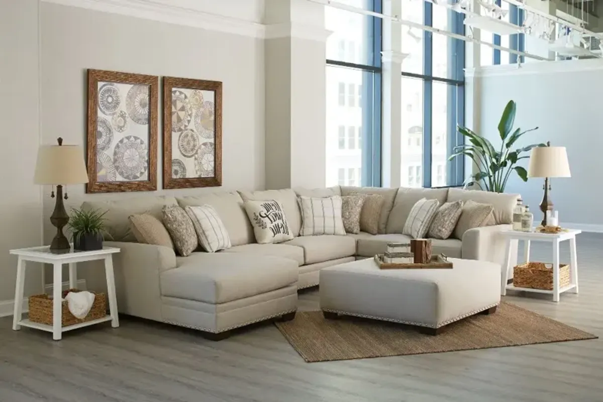 Middleton Beige 3 Piece Sectional