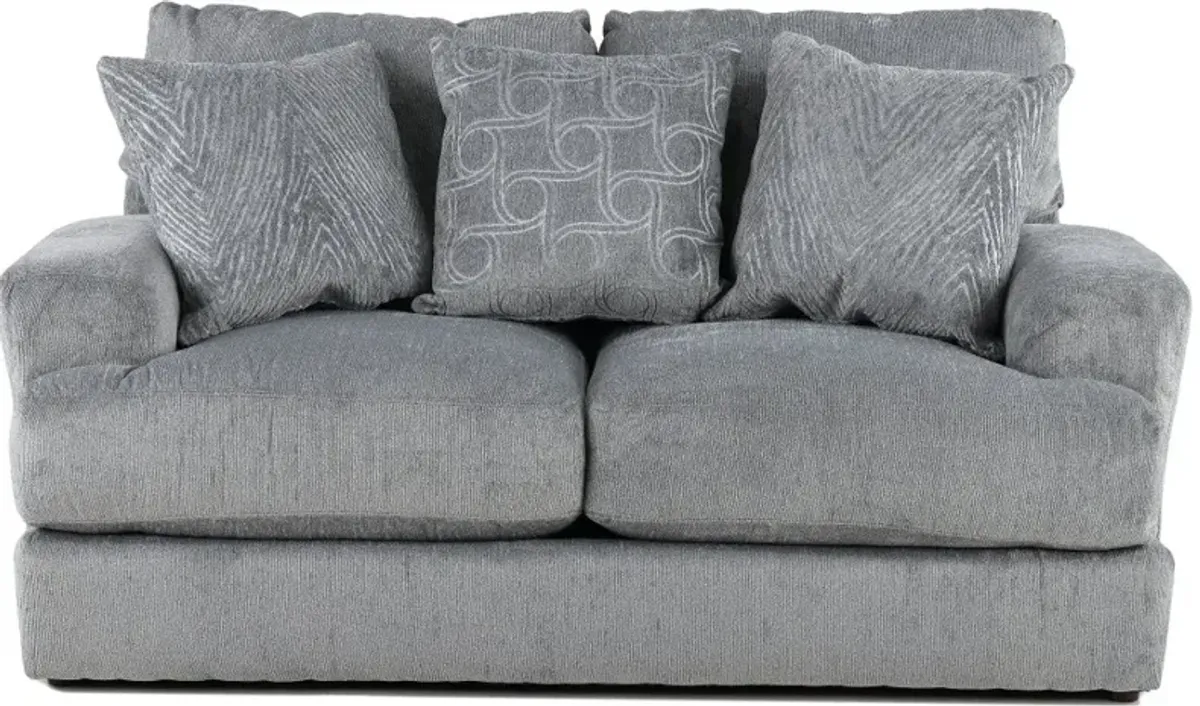 Lamar Gray Loveseat