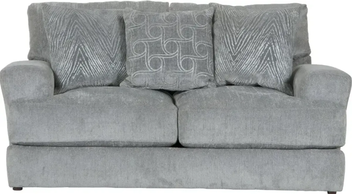 Lamar Gray Loveseat