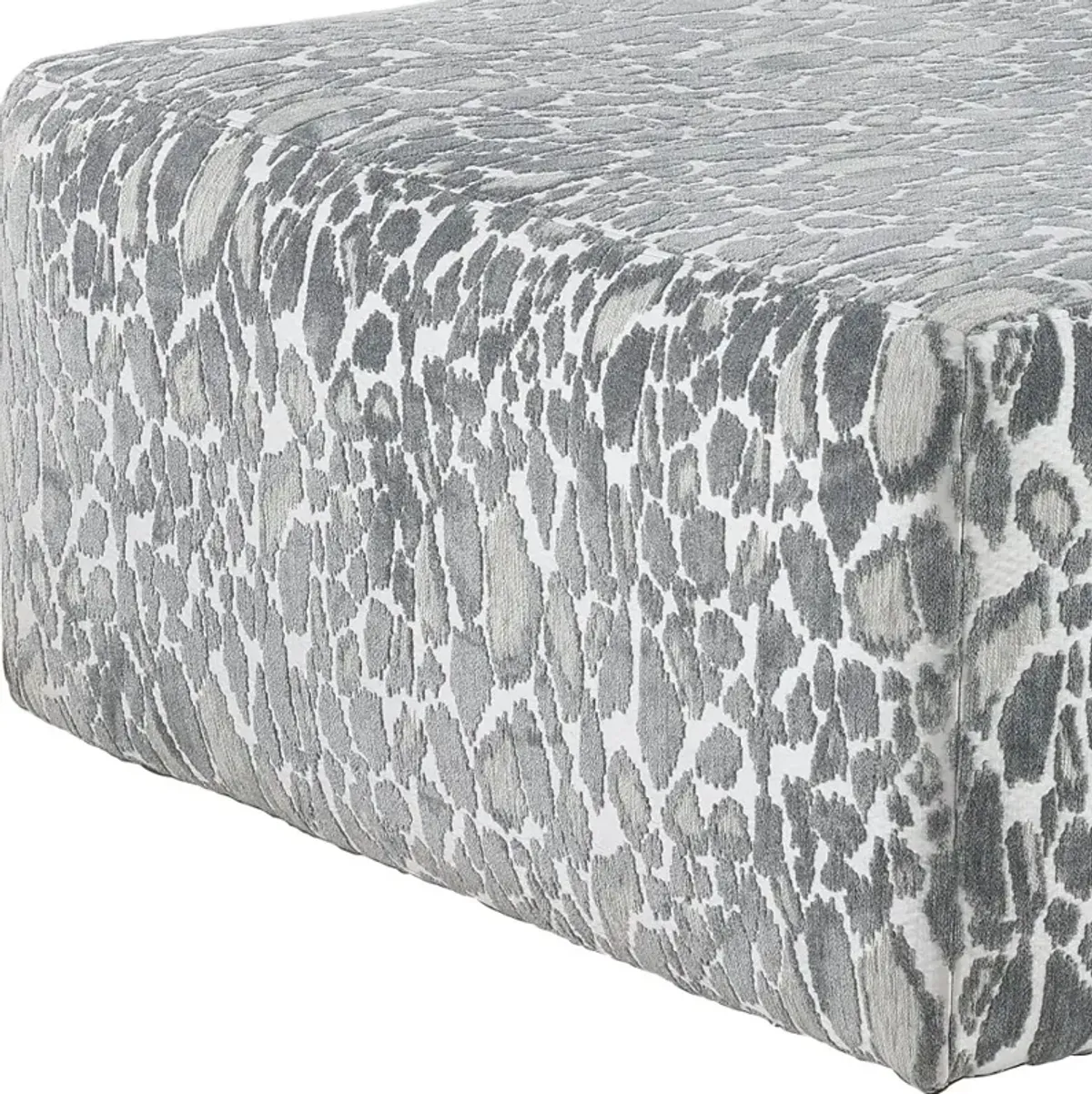 Lamar Gray Cocktail Ottoman