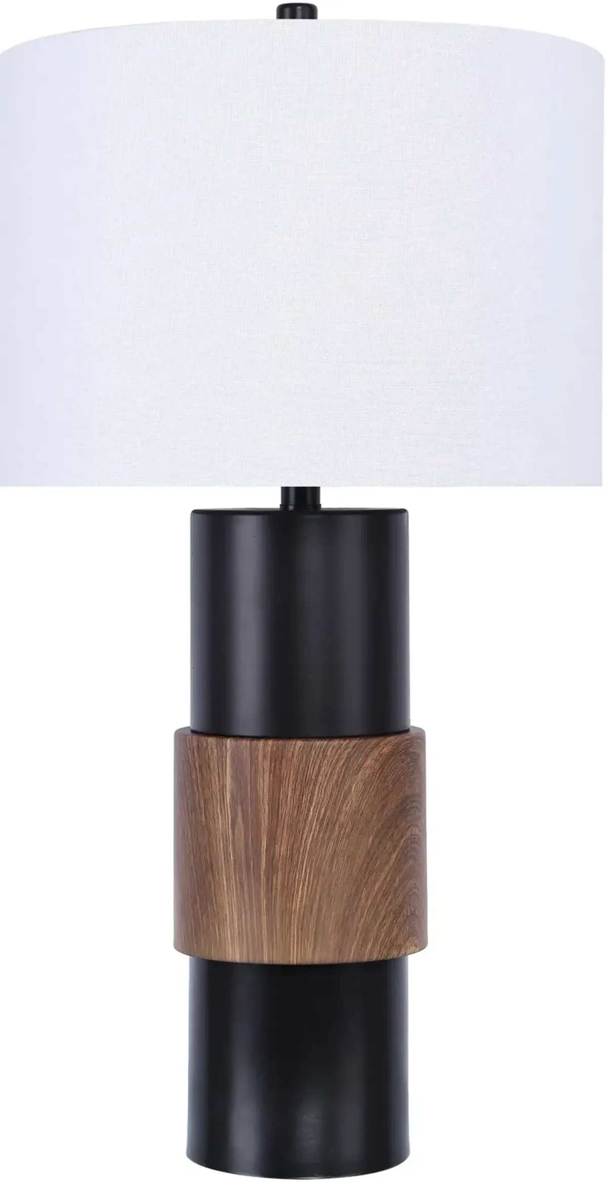Wood Band Table Lamp