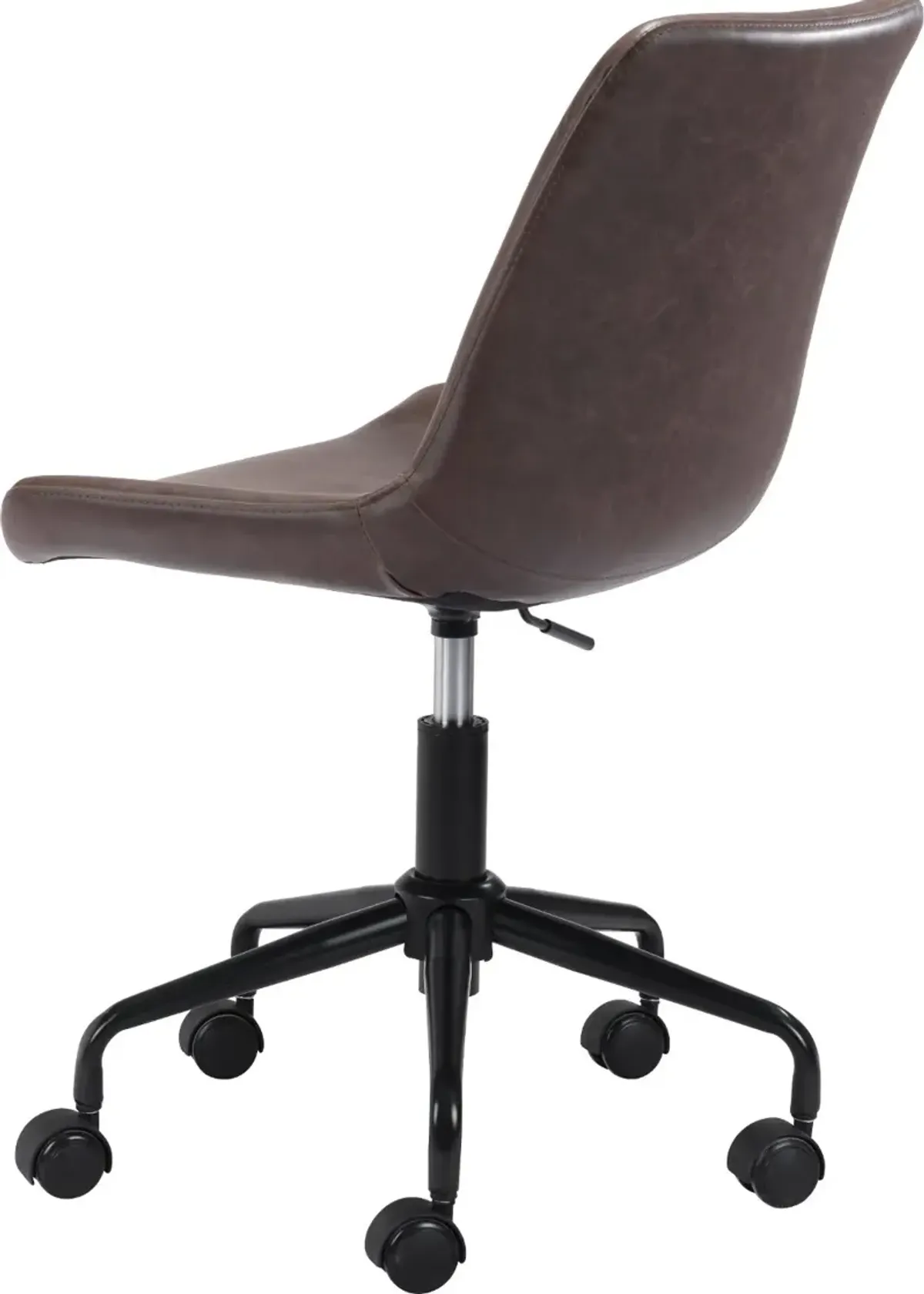 Mid-century Modern Brown Office Chair