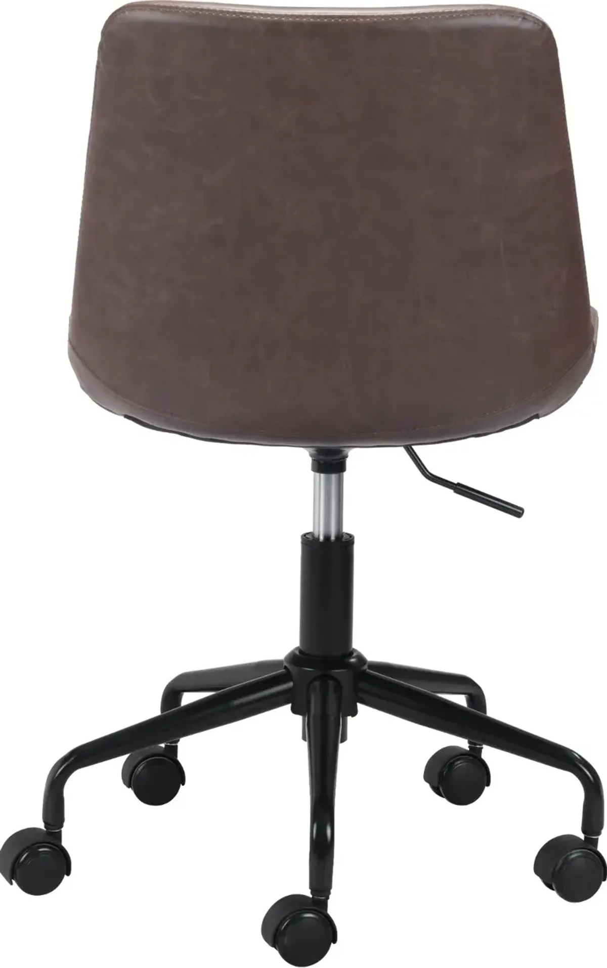 Mid-century Modern Brown Office Chair