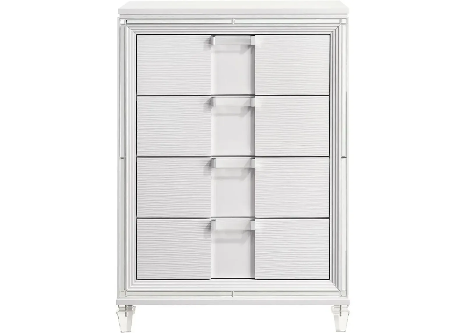 Posh White Youth Chest of Drawers