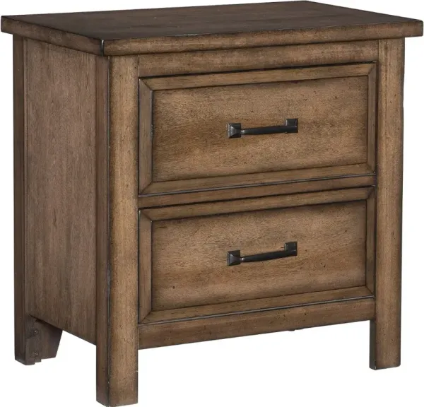Brendan Pecan Brown Nightstand