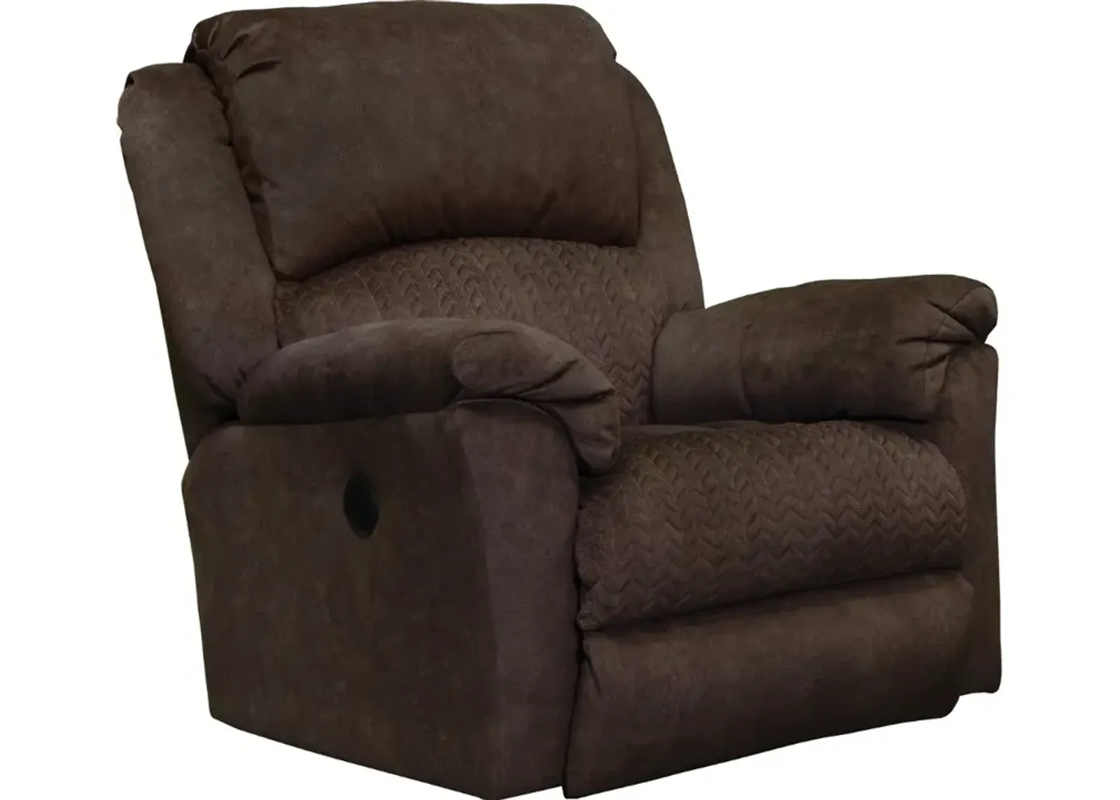 Malloy Brown Power Rocker Recliner