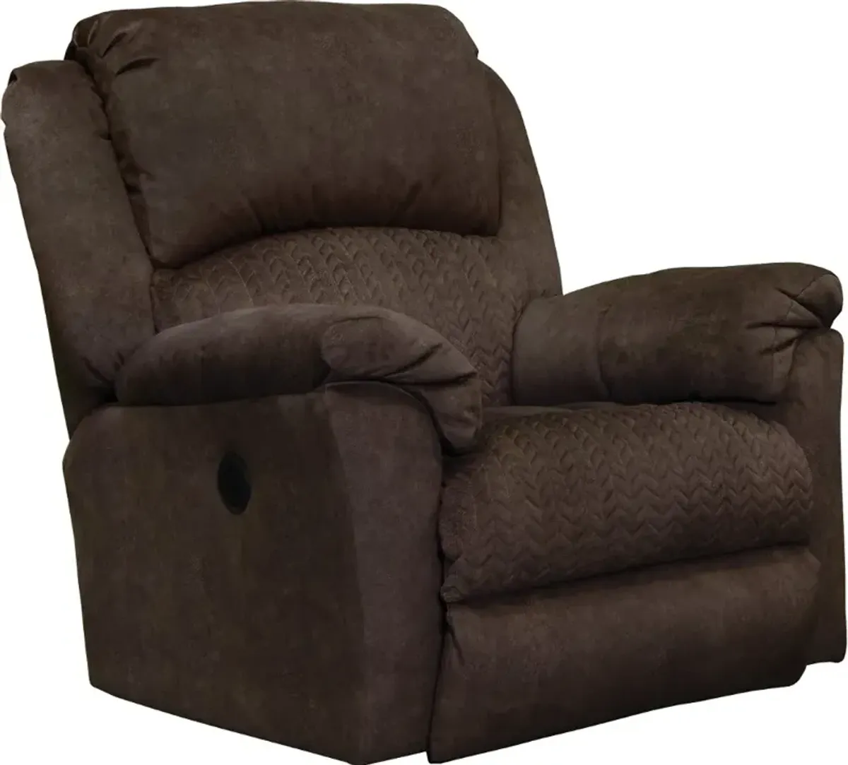 Malloy Brown Power Rocker Recliner