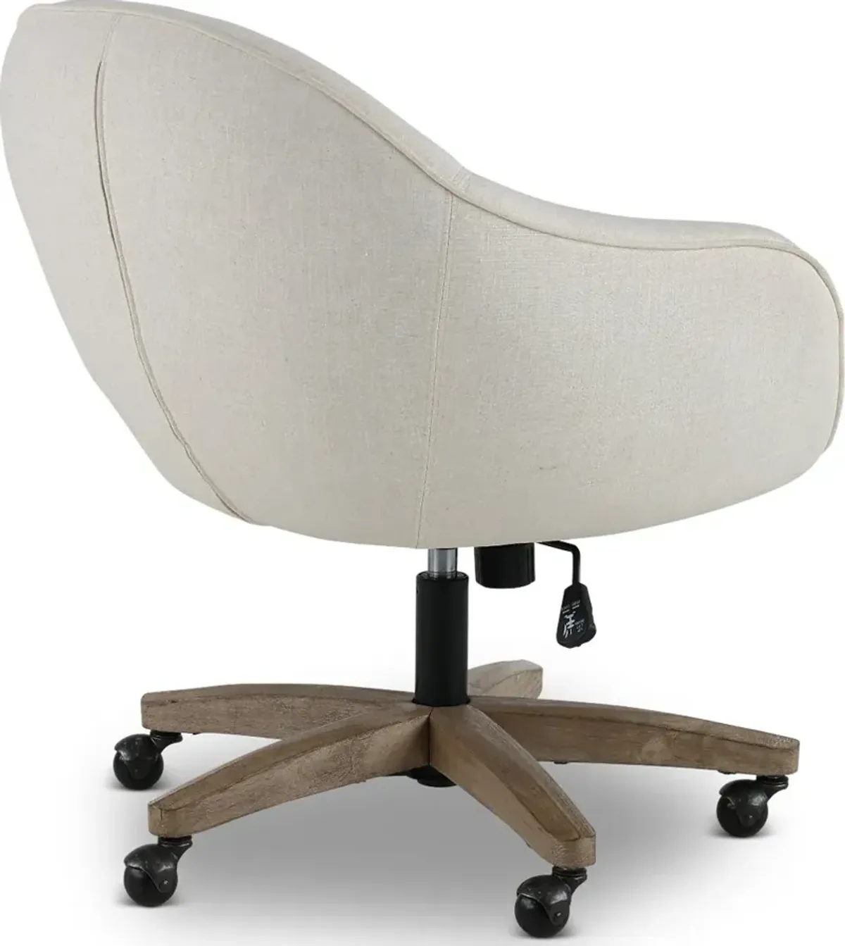 Nora Chic White Office Chair