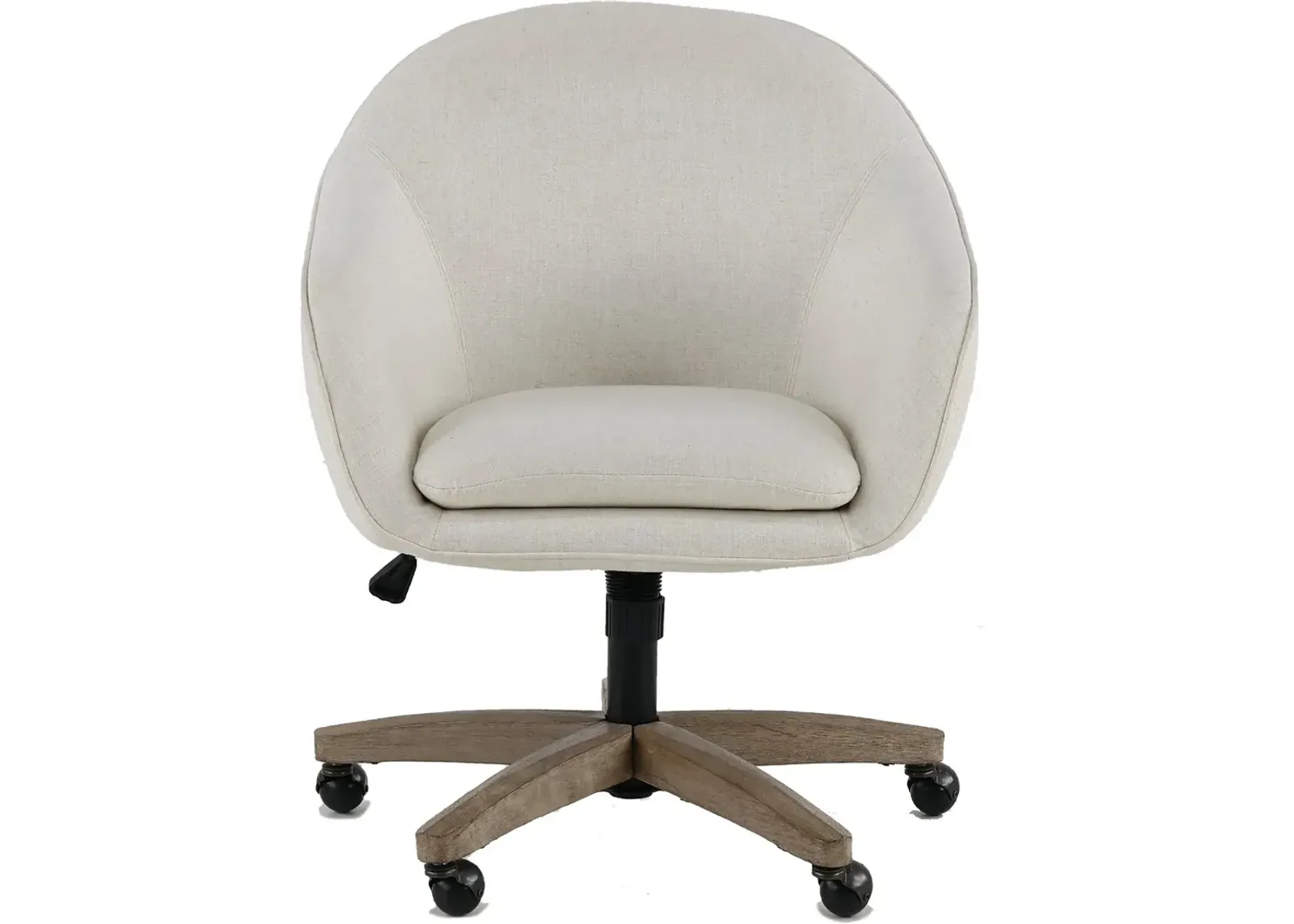 Nora Chic White Office Chair