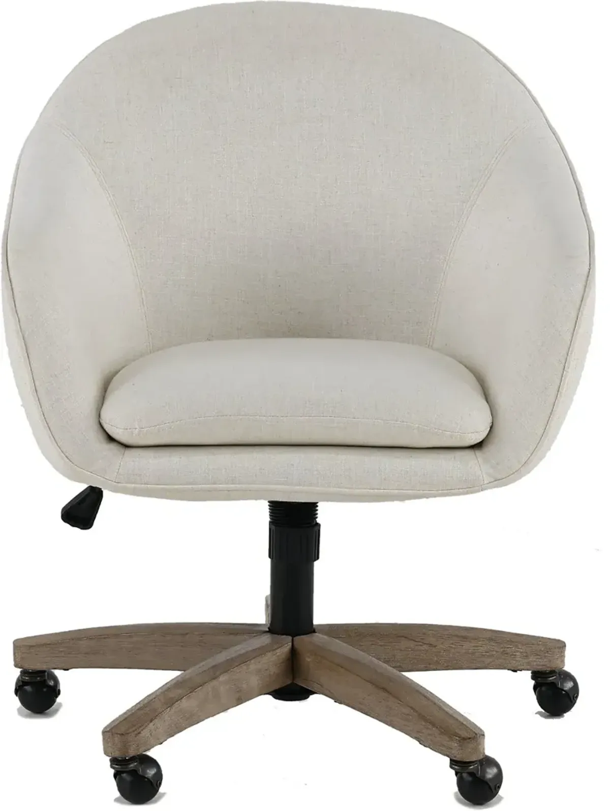 Nora Chic White Office Chair