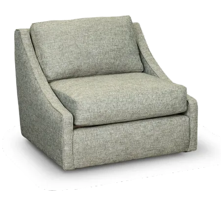 Romee Midnight Gray Swivel Accent Chair