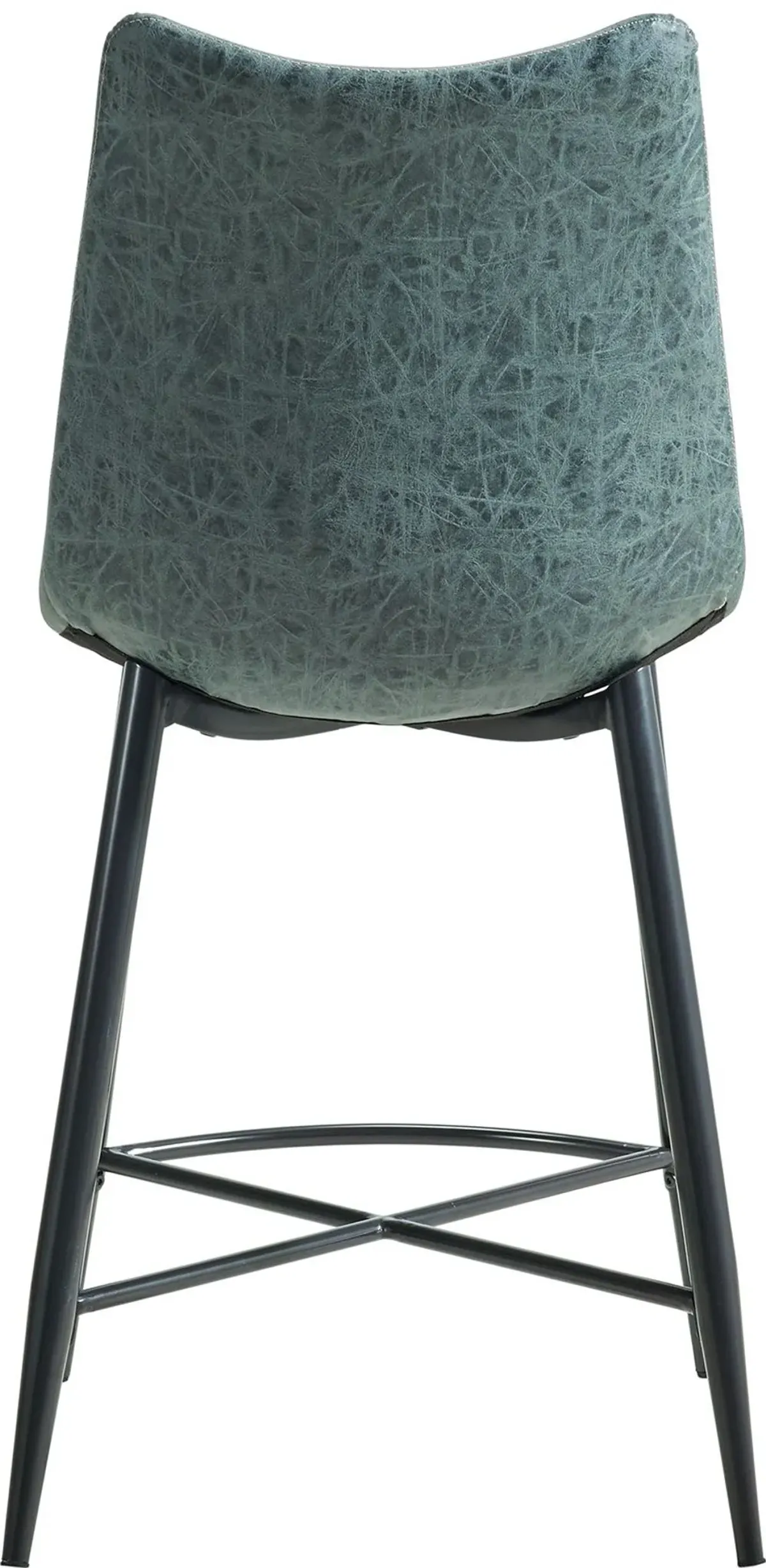 Rocco Gray Upholstered Counter Height Stool