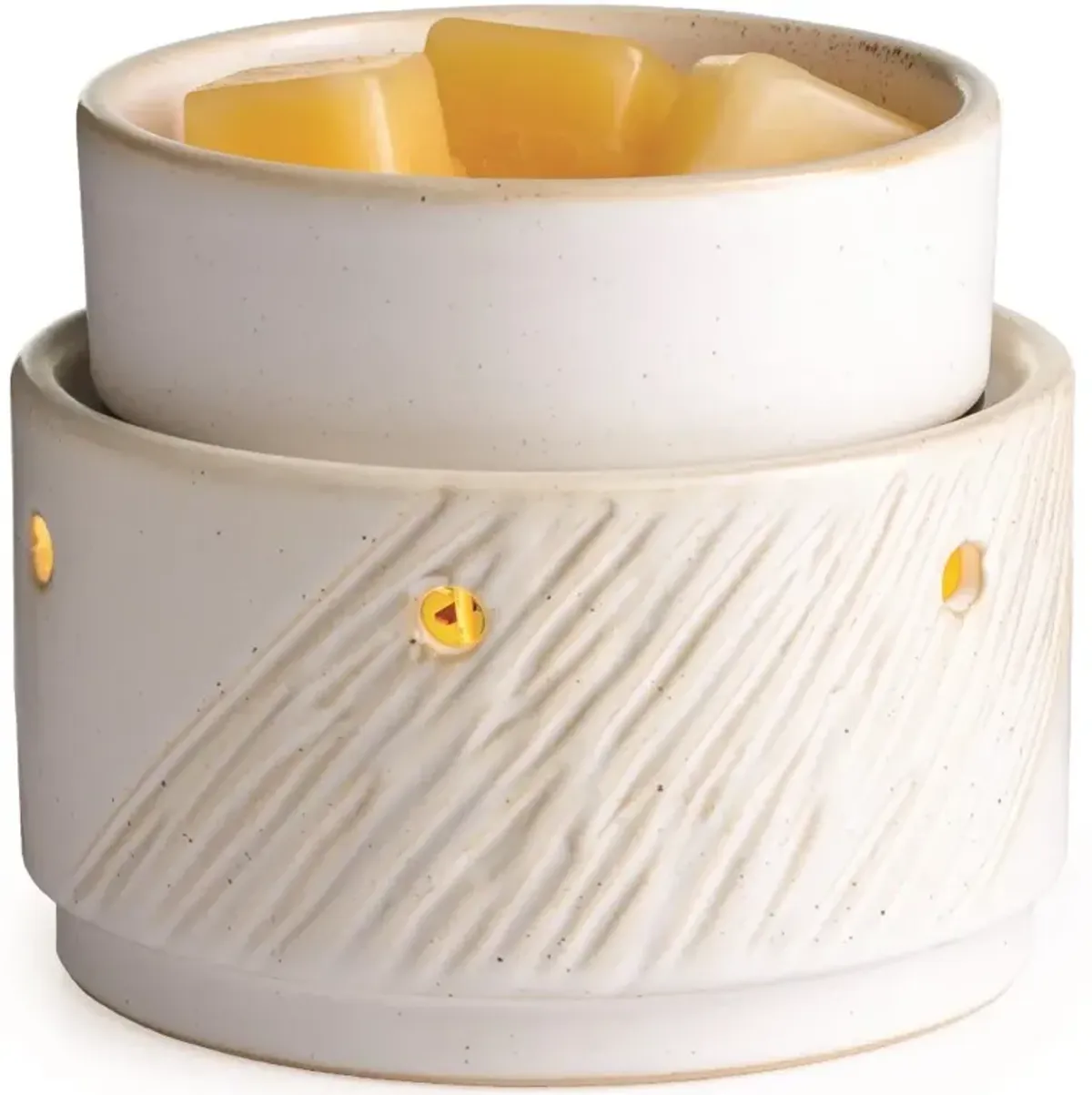 White Aspen 2-In-1 Deluxe Fragrance Warmer