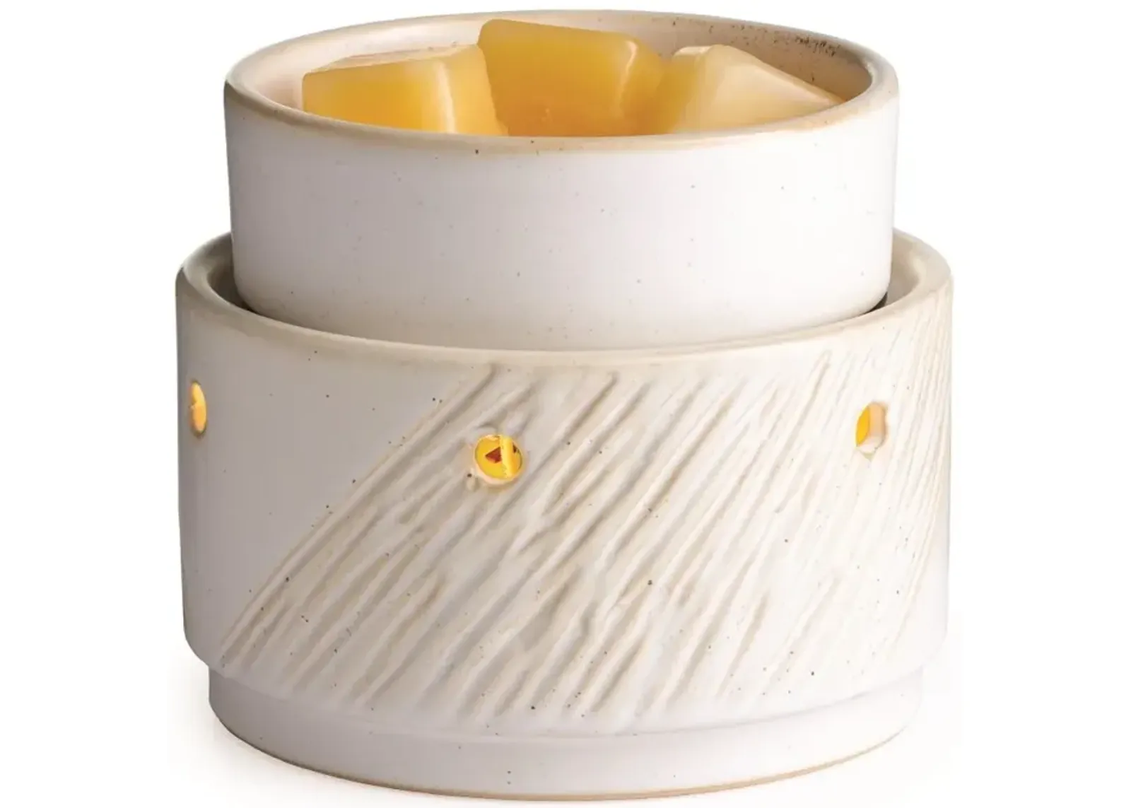 White Aspen 2-In-1 Deluxe Fragrance Warmer