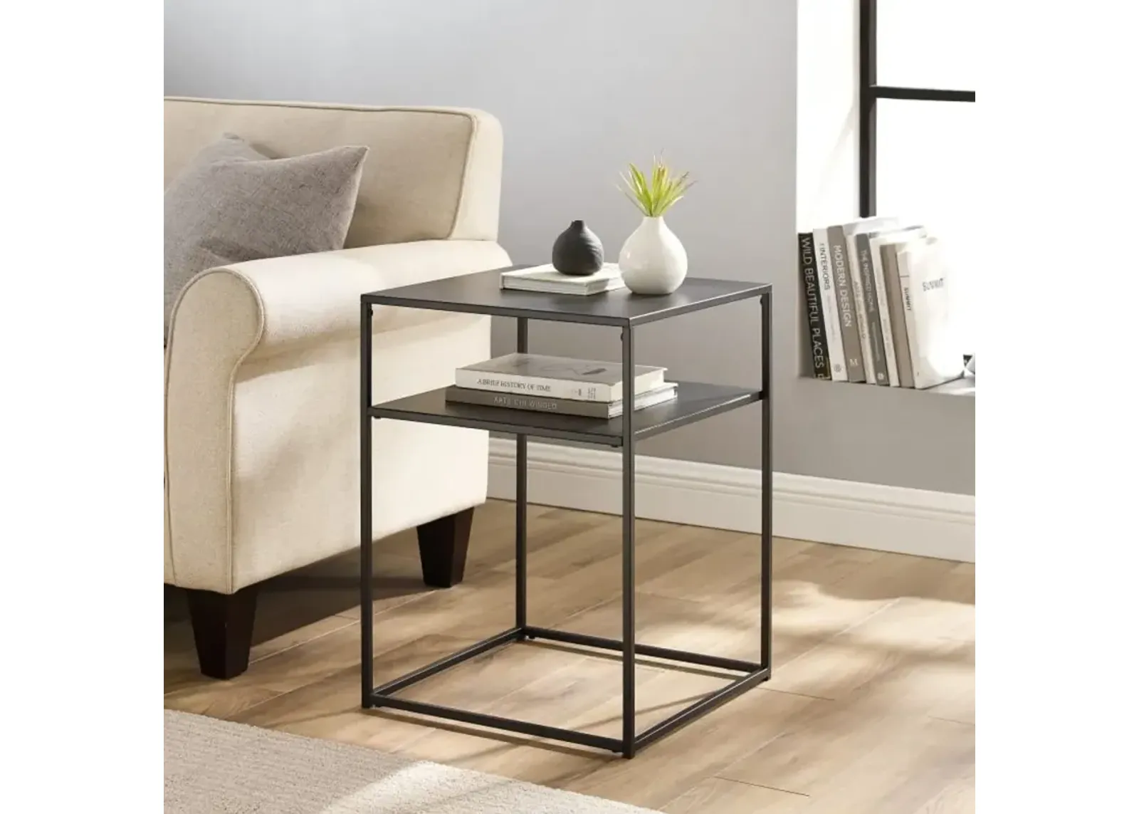 Braxton Black End Table