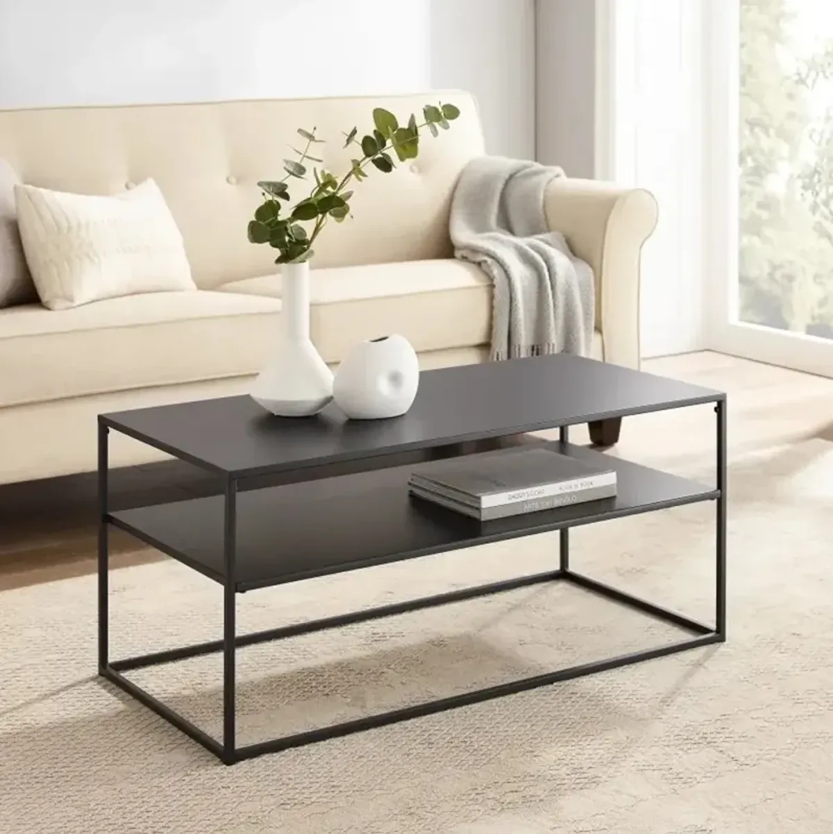 Braxton Black Coffee Table