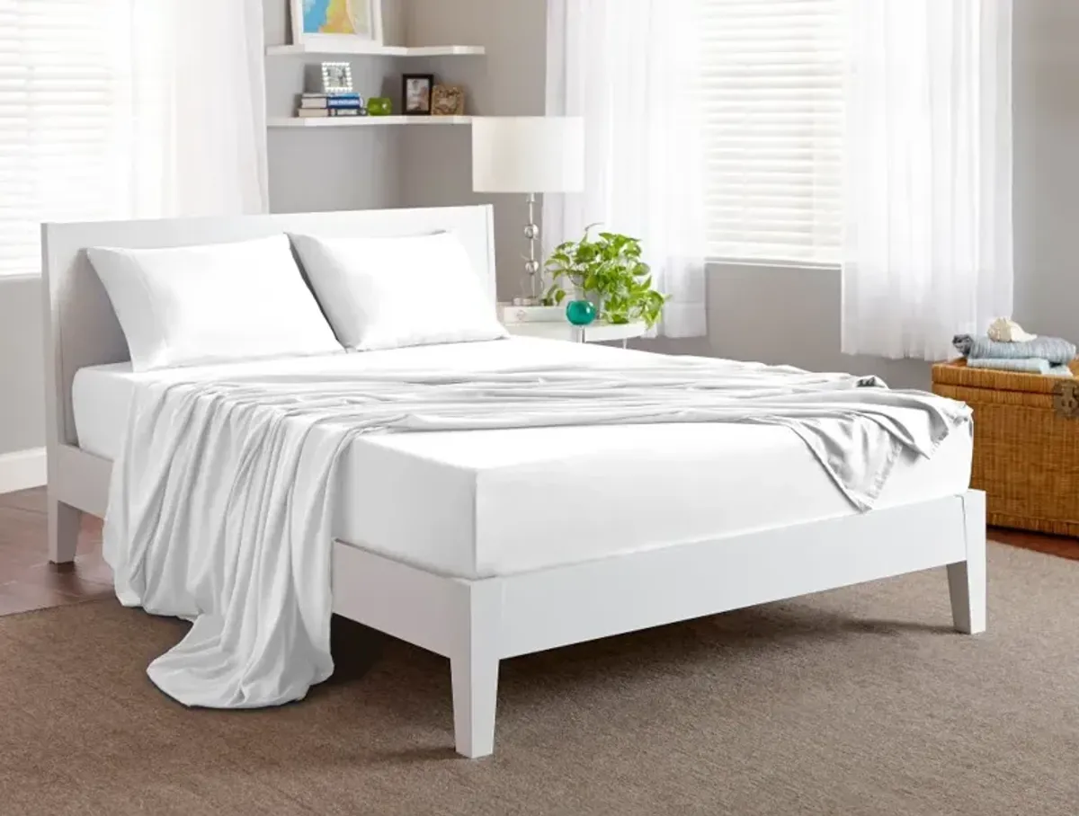 Bedgear White Microfiber Twin-XL Bed Sheets