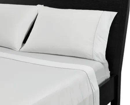 Bedgear White Microfiber Queen Bed Sheets