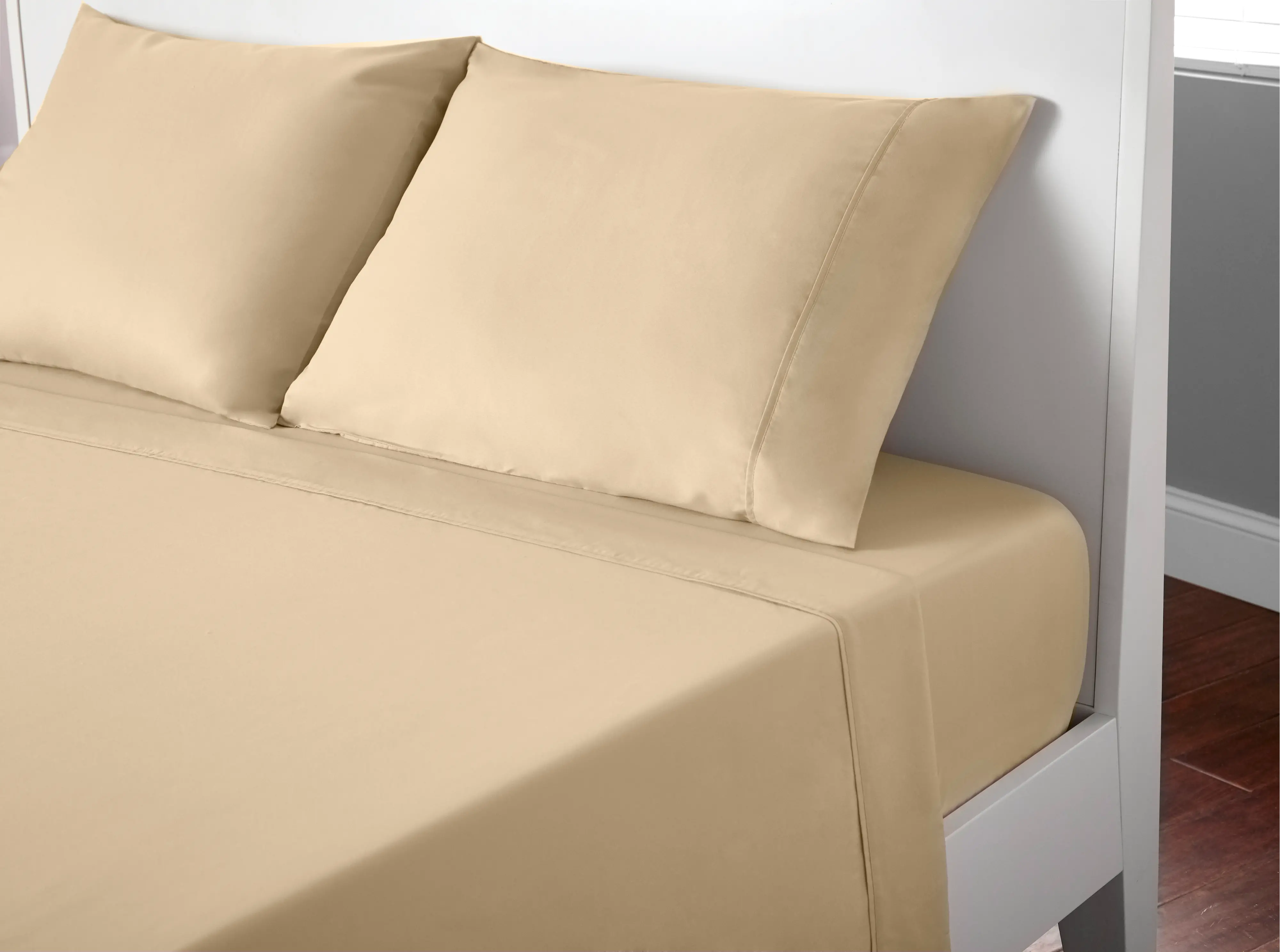 Bedgear Sand Microfiber Twin Bed Sheets
