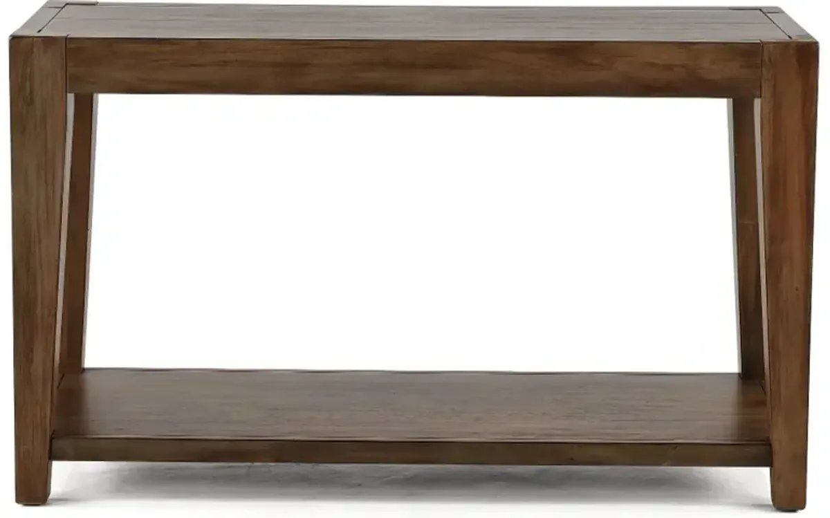 Doe Valley Light Brown Sofa Table