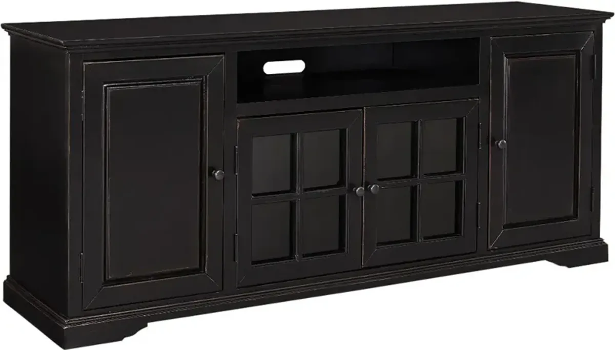 Hamilton Black 74" TV Stand