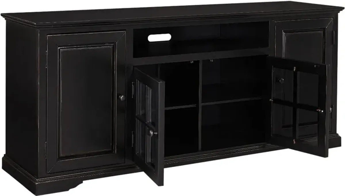 Hamilton Black 74" TV Stand