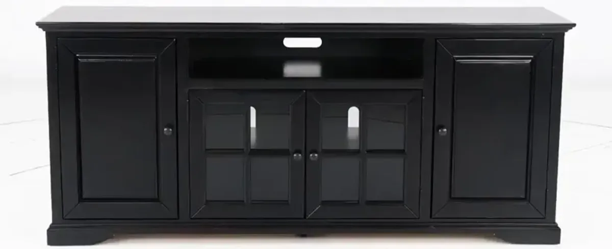 Hamilton Black 74" TV Stand