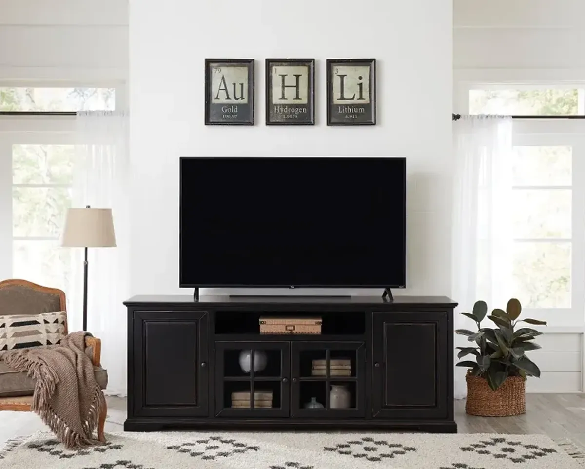 Hamilton Black 82" TV Stand