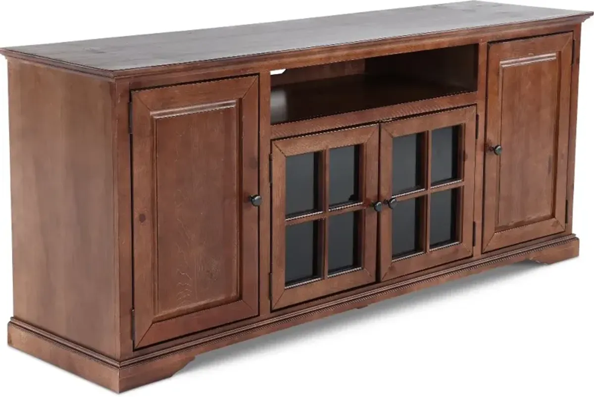 Hamilton Cherry 74" TV Stand