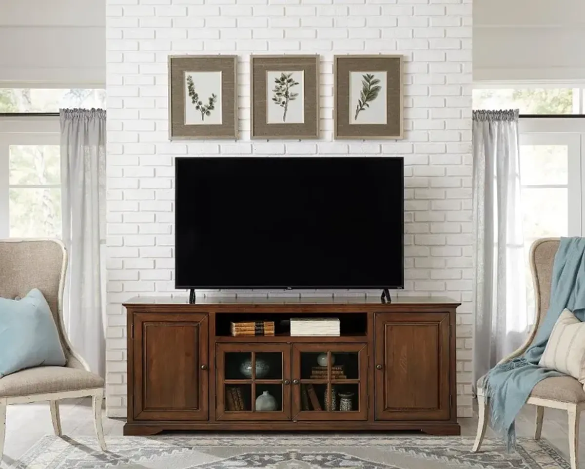 Hamilton Cherry 82" TV Stand