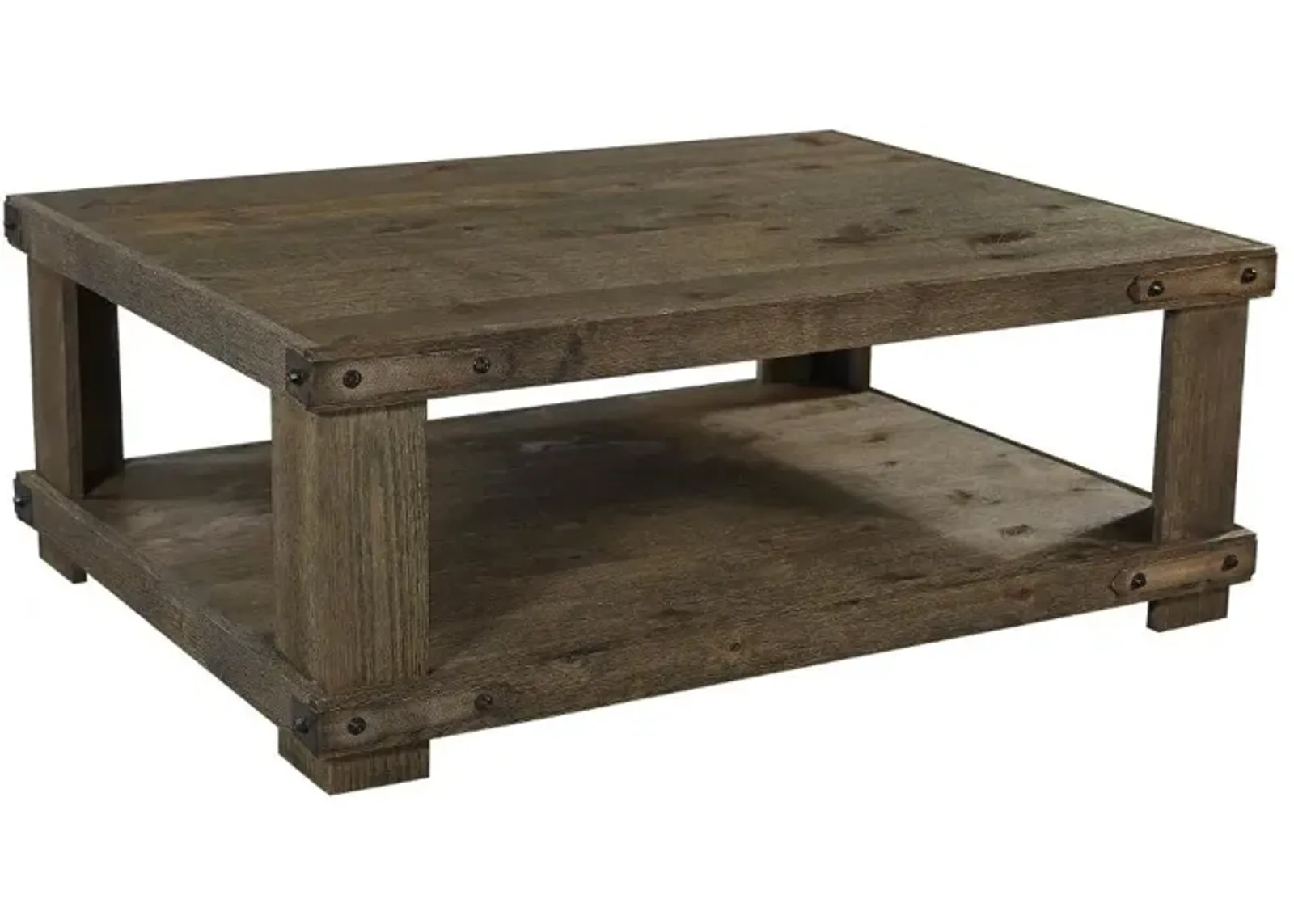 Sawyer Rustic Brown Coffee Table