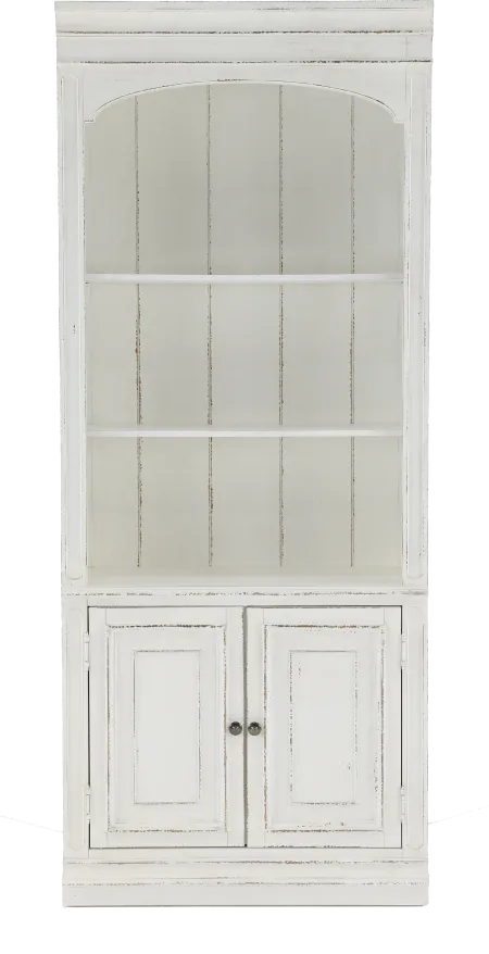 Magnolia Manor Antique White Bookcase