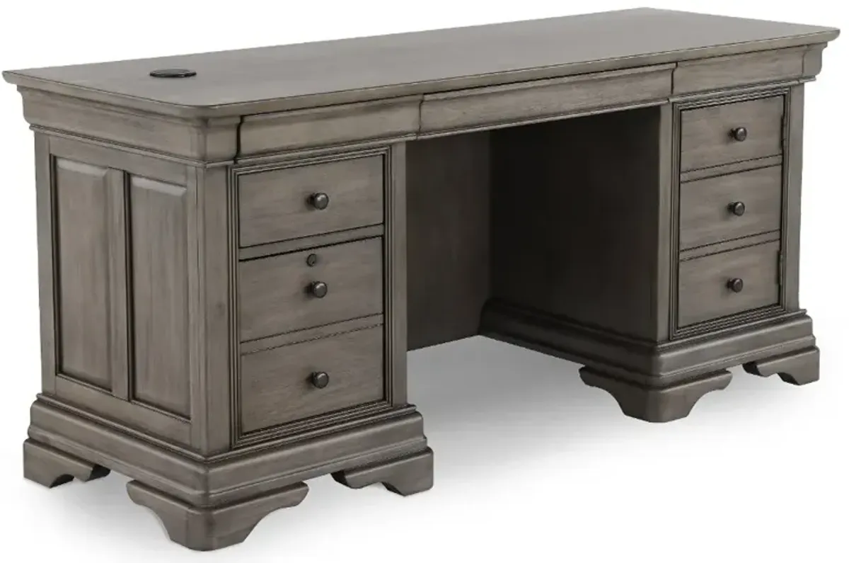 Sinclair Ash Gray Credenza