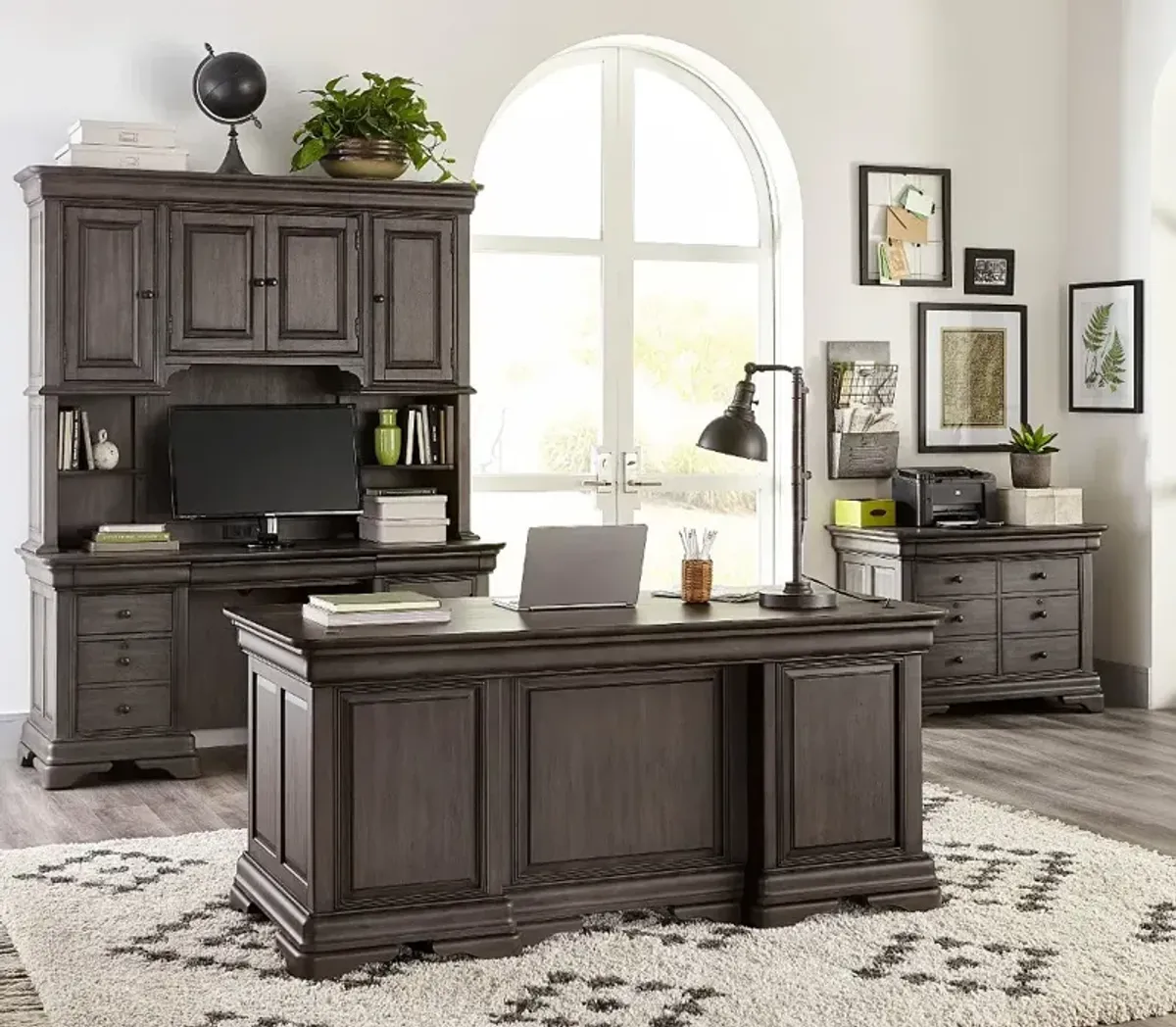 Sinclair Gray Executive Desk