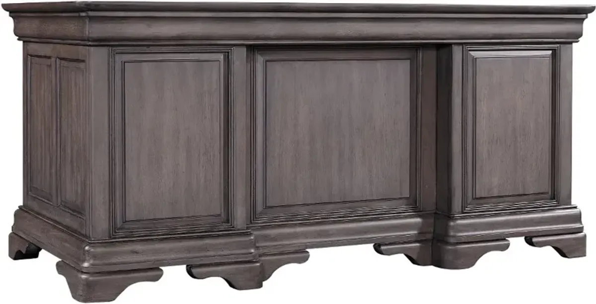 Sinclair Ash Gray Executive Desk