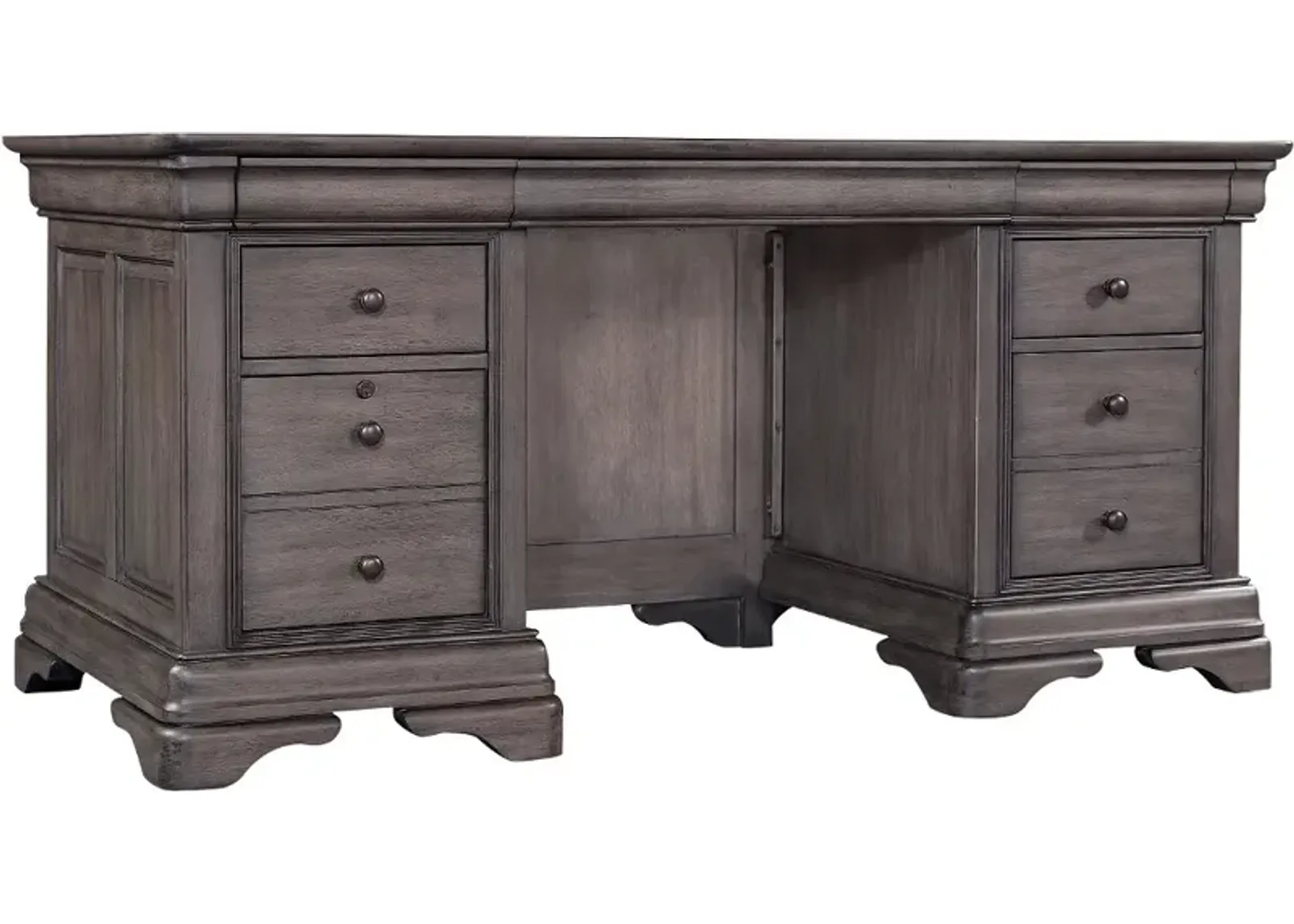 Sinclair Ash Gray Executive Desk