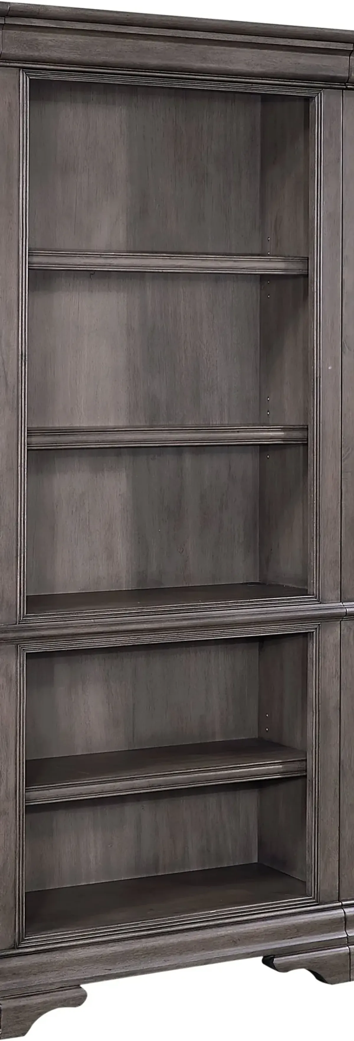 Sinclair Ash Gray Bookcase