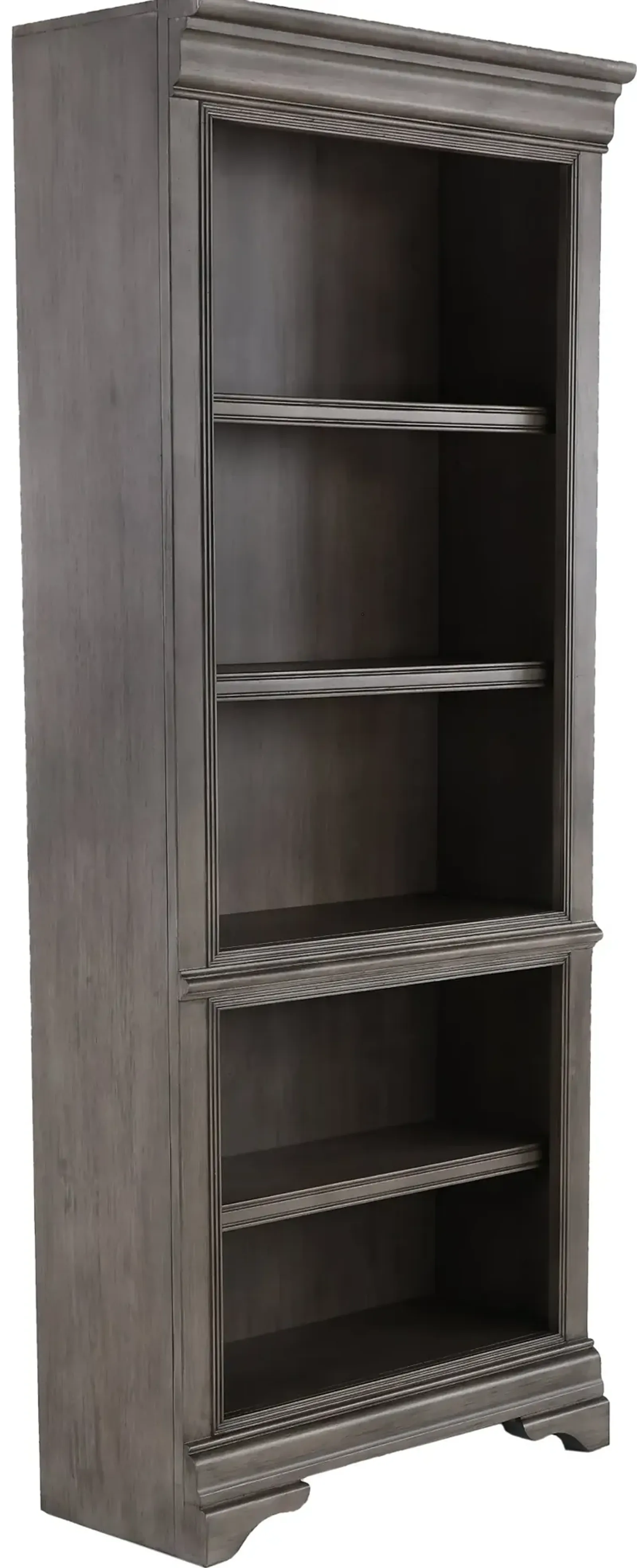 Sinclair Ash Gray Bookcase