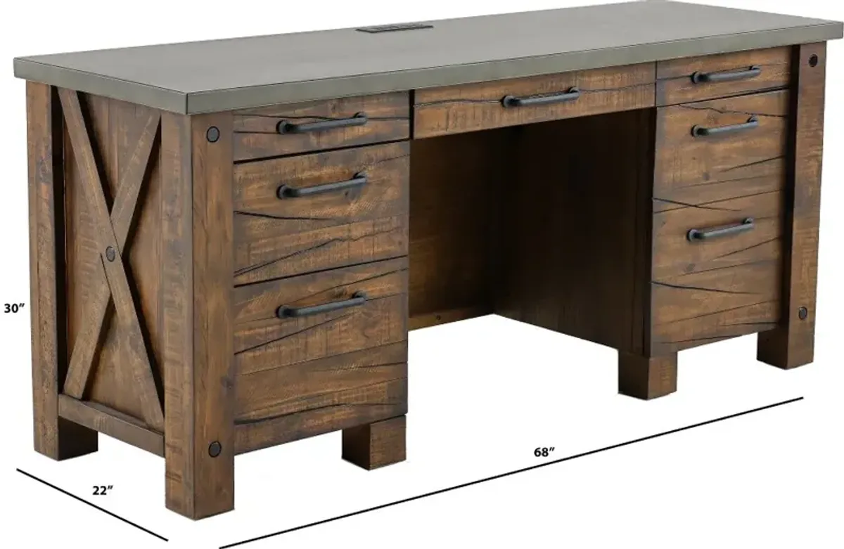 Jasper Brown Office Credenza