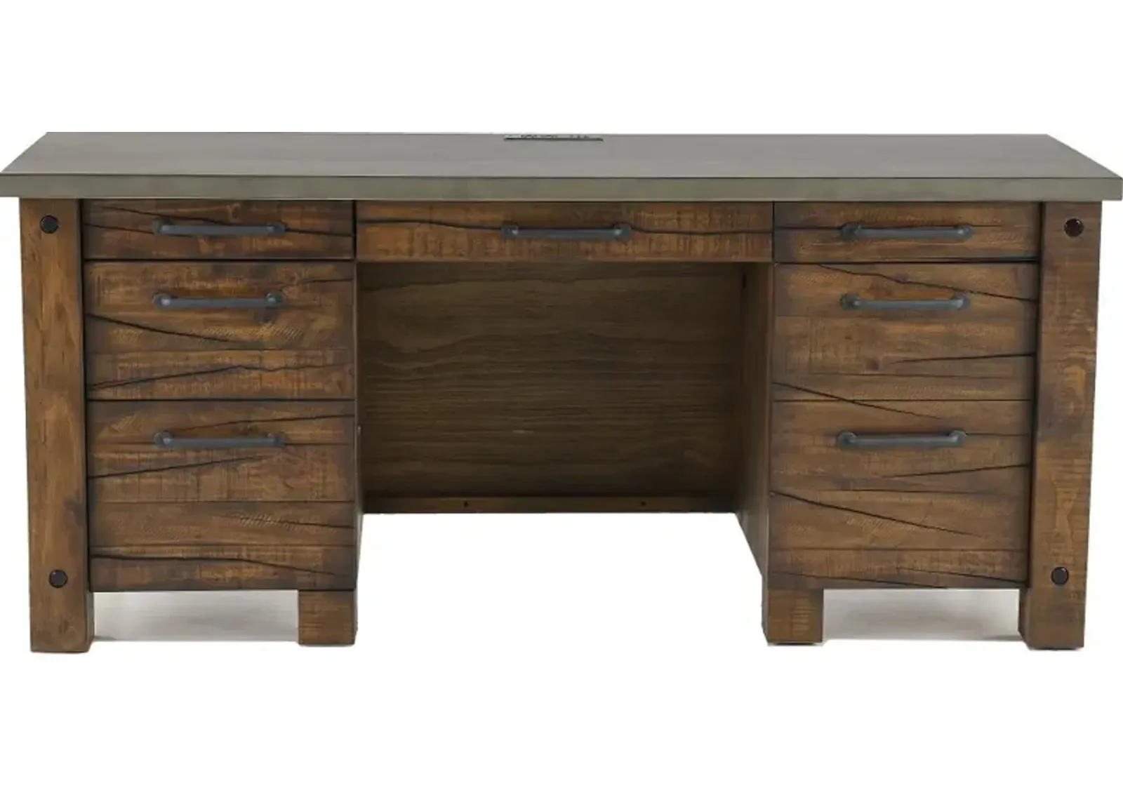 Jasper Rustic 68" Office Credenza