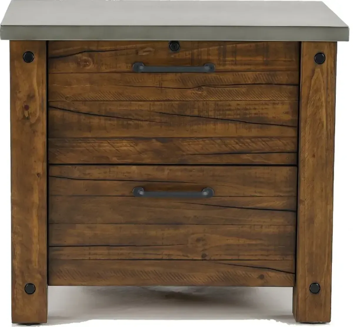 Japer Rustic File Cabinet