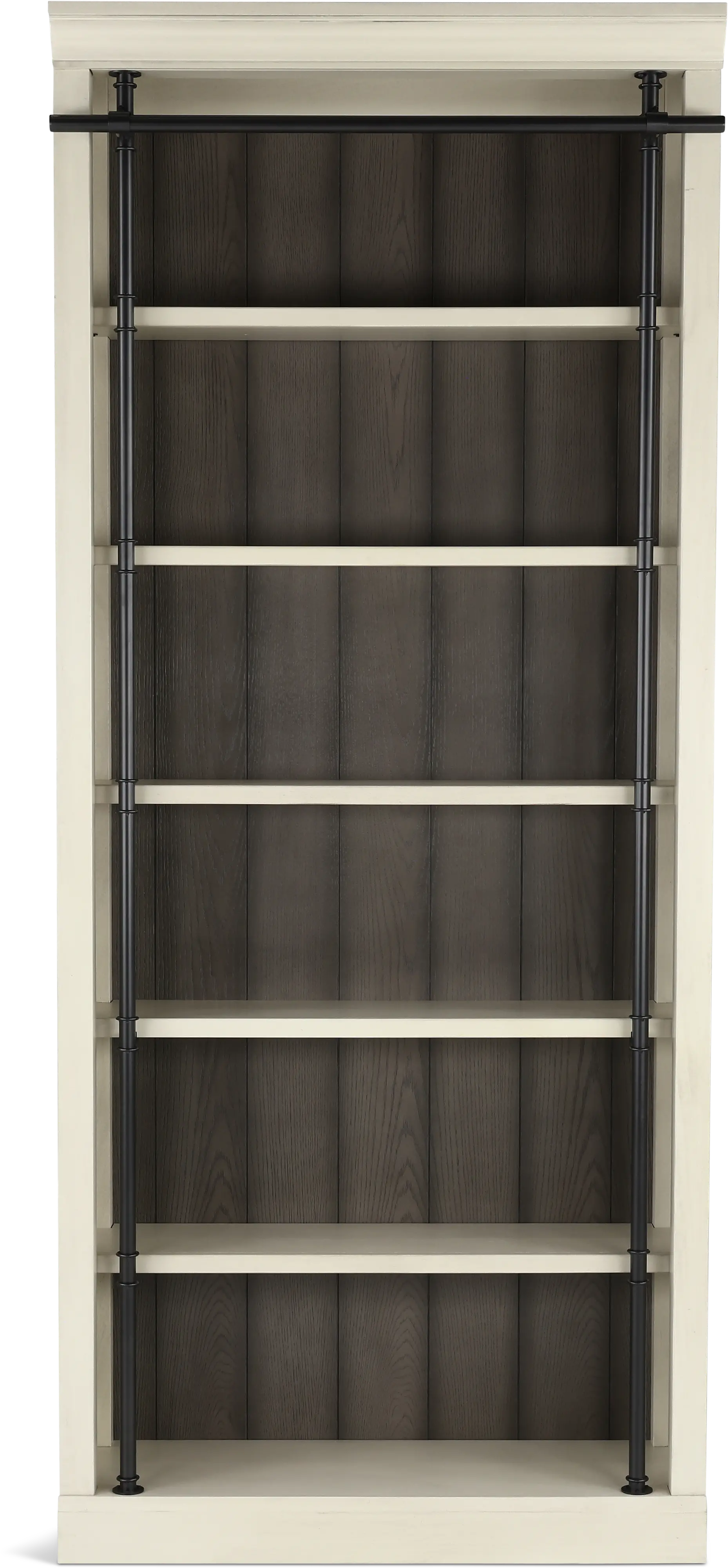 Toulouse Country Chic 94" White Bookcase