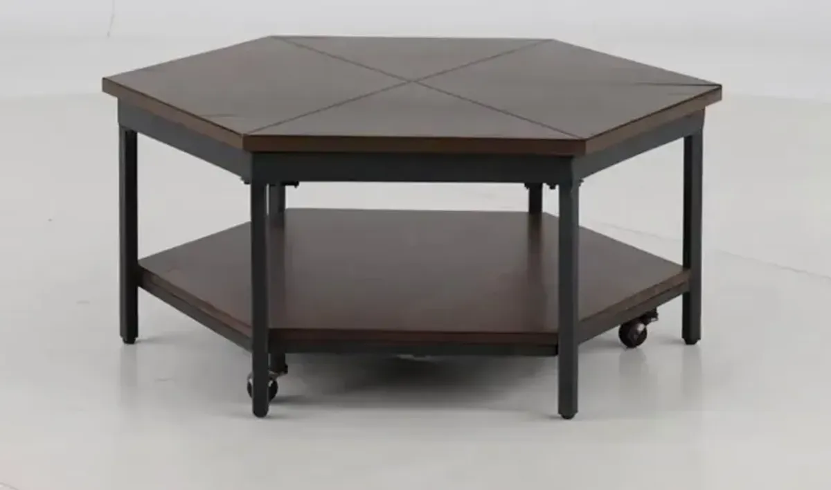 Ultimo Mocha Brown Coffee Table