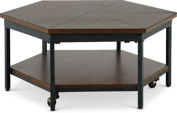 Ultimo Mocha Brown Coffee Table