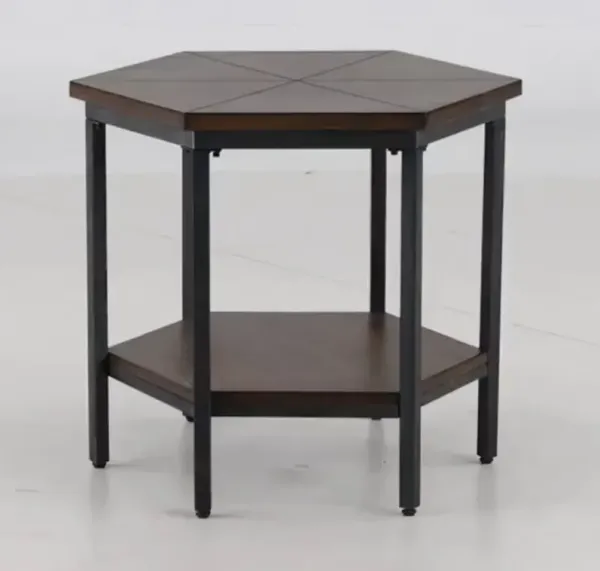 Ultimo Mocha Brown End Table