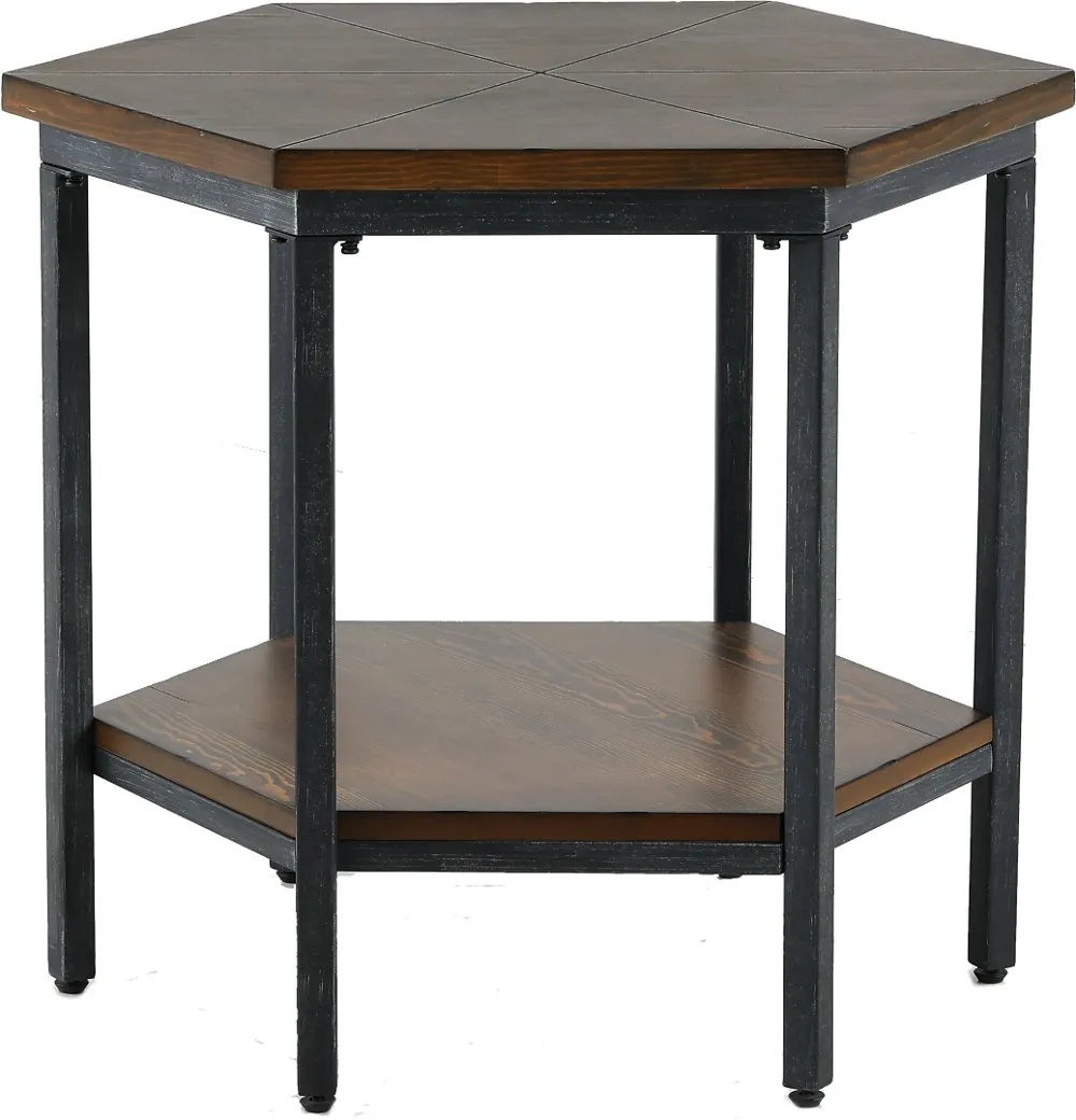 Ultimo Mocha Brown End Table