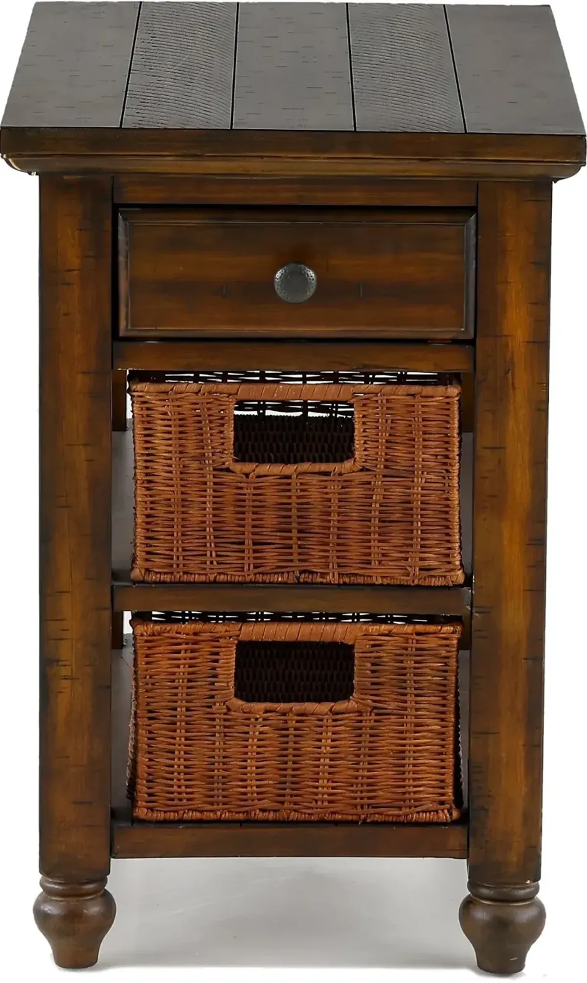 Cottage Lane Brown Side Table