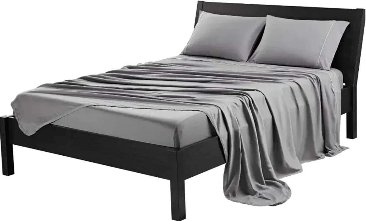 Bedgear Gray Hyper Cotton Twin-XL Bed Sheets