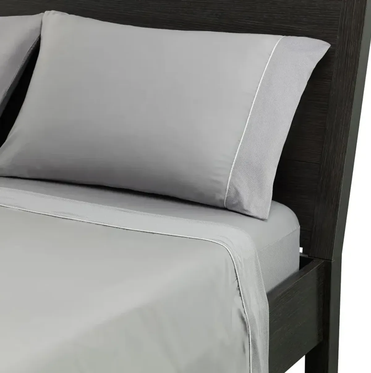 Bedgear Gray Hyper Cotton Twin-XL Bed Sheets